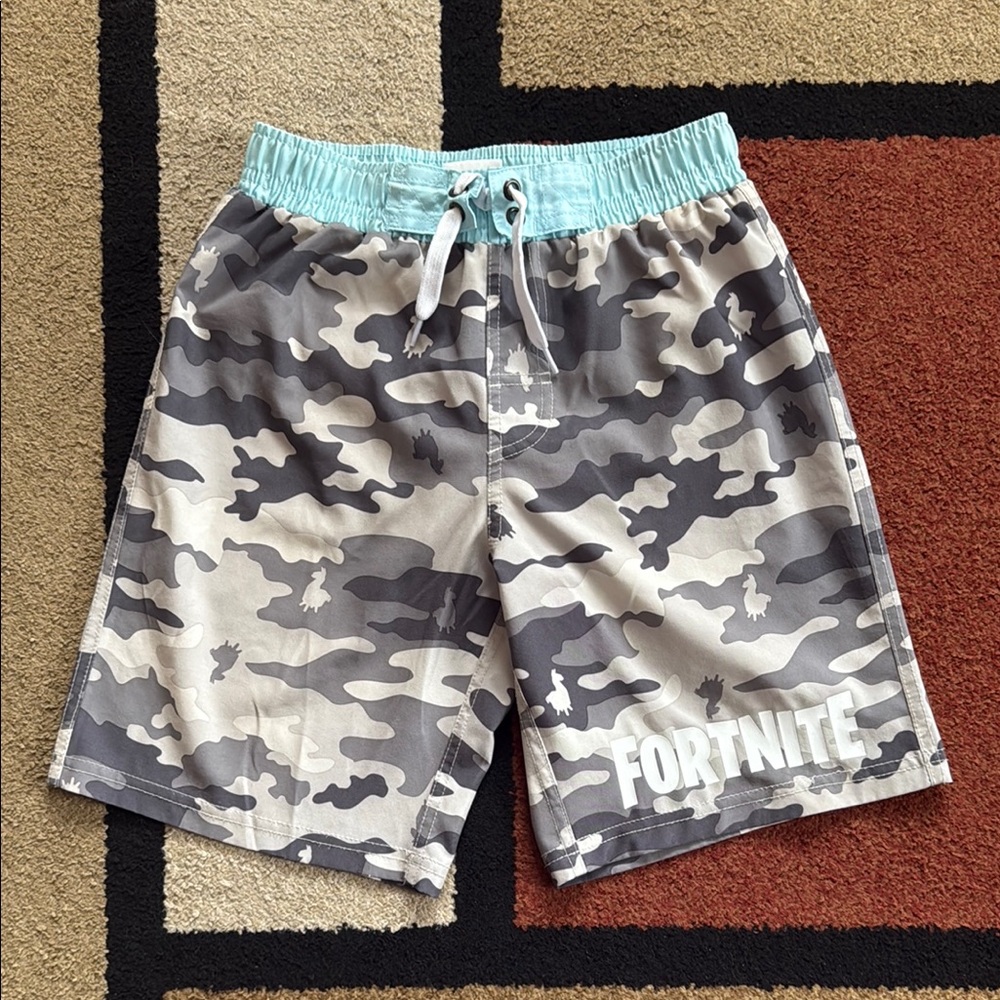 Fortnite Camouflage Swim Trunks